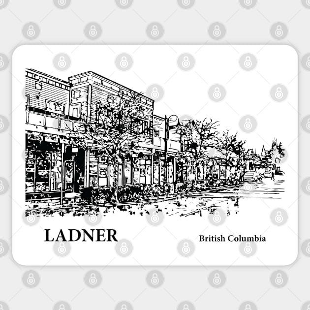 Ladner British Columbia Sticker by Lakeric